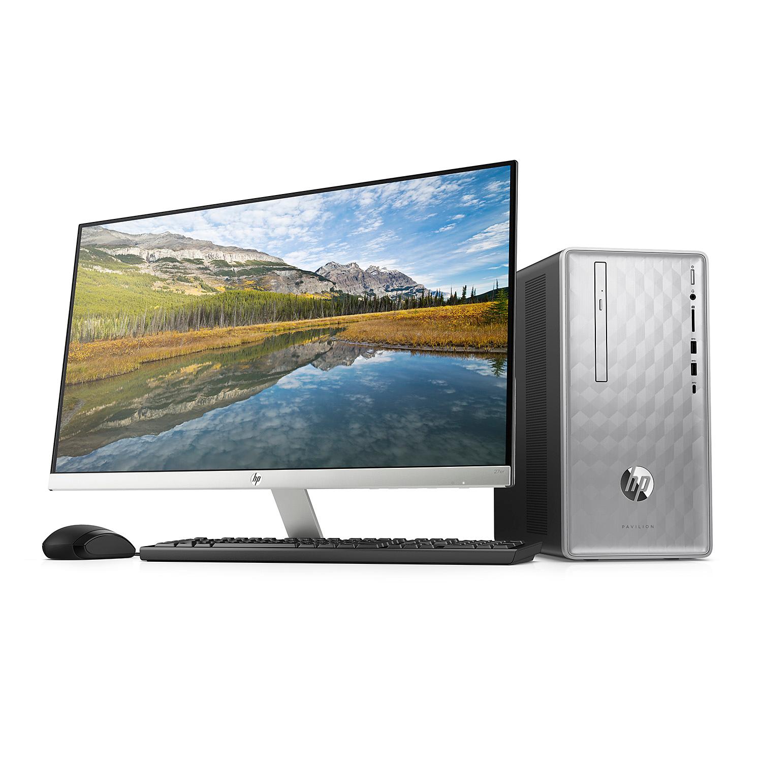 hp pavilion desktop and monitor bundle